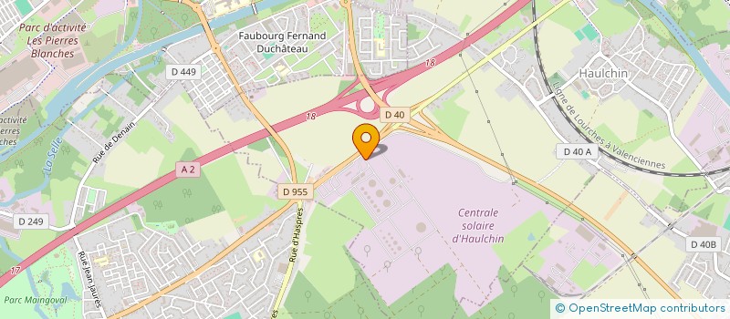 localisation de l'entreprise SARL CLEMENT  HAULCHIN