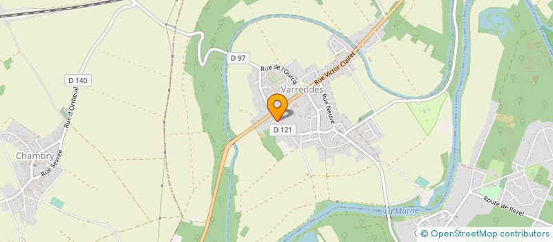 localisation de l'entreprise SARL CLEMENT  VARREDDES