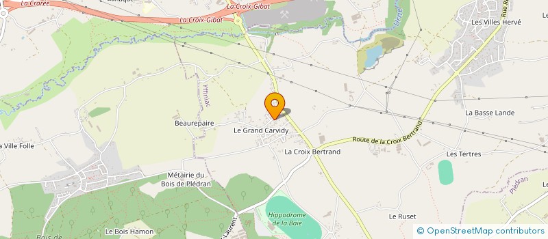 localisation de l'entreprise SARL CLEMENT-FICHOU à YFFINIAC