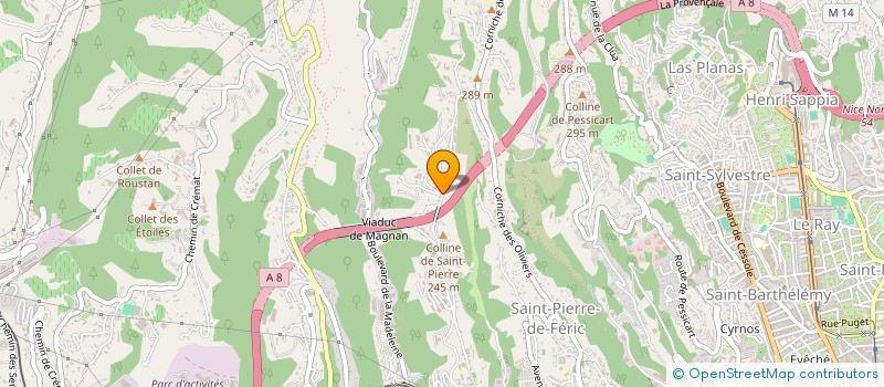 localisation de l'entreprise SARL CLEMENTI  NICE