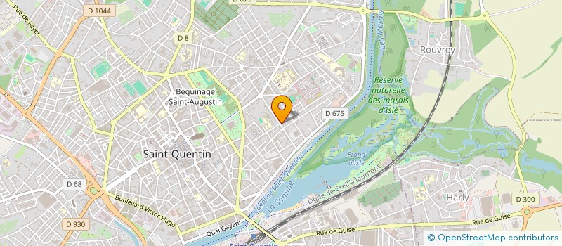 localisation de l'entreprise SARL CLENES à SAINT-QUENTIN