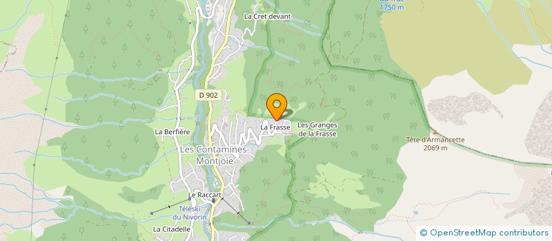 localisation de l'entreprise SARL CLEO à LES CONTAMINES-MONTJOIE