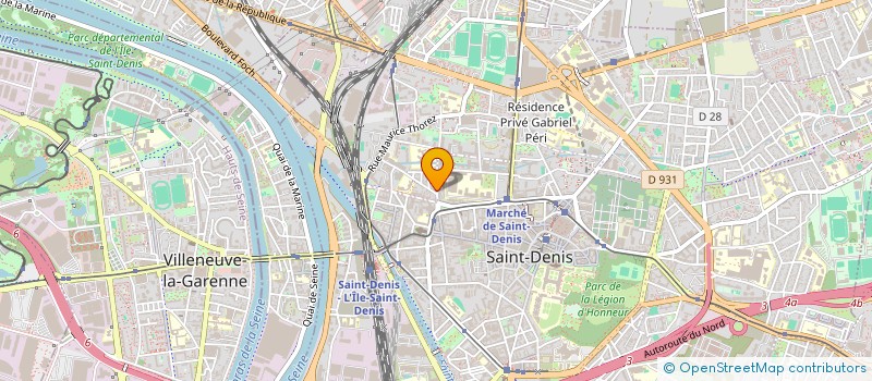 localisation de l'entreprise SARL CLEOPATRE à SAINT-DENIS
