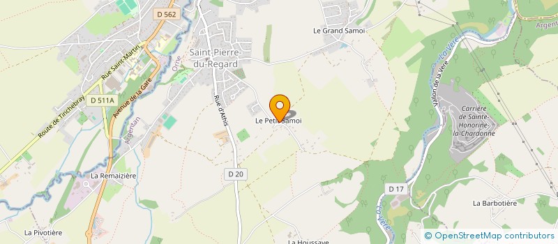 localisation de l'entreprise SARL CLEOS à SAINT-PIERRE-DU-REGARD