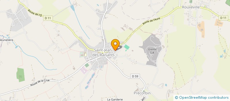 localisation de l'entreprise SARL CLER  SAINT-JEAN-D'ELLE