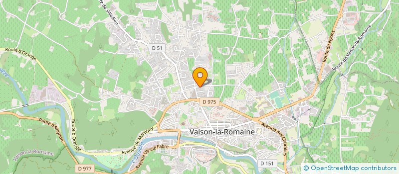localisation de l'entreprise SARL CLERAND FILS à VAISON-LA-ROMAINE