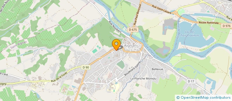 localisation de l'entreprise SARL CLERC à SAINT-AIGNAN