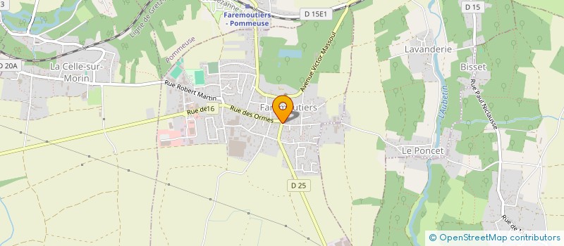 localisation de l'entreprise SARL CLERICK à FAREMOUTIERS