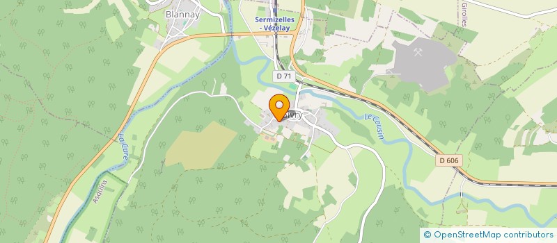 localisation de l'entreprise SARL CLERIOT  GIVRY