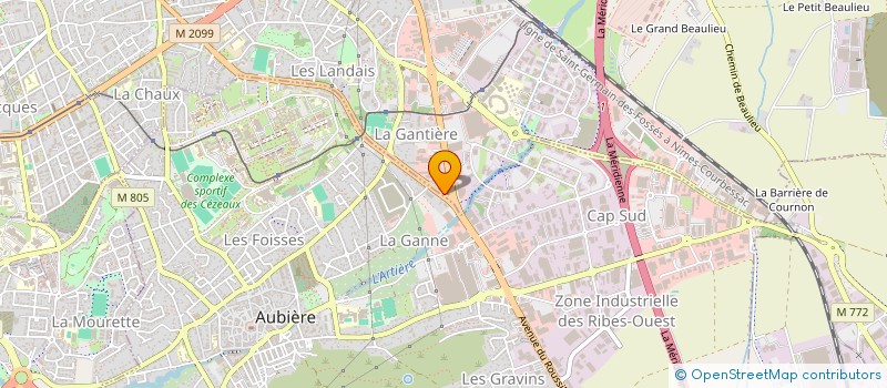 localisation de l'entreprise SARL CLERMONT LAFAYETTE à CLERMONT-FERRAND