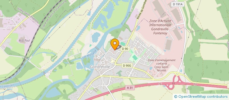 localisation de l'entreprise SARL CLETEC  GONDREVILLE