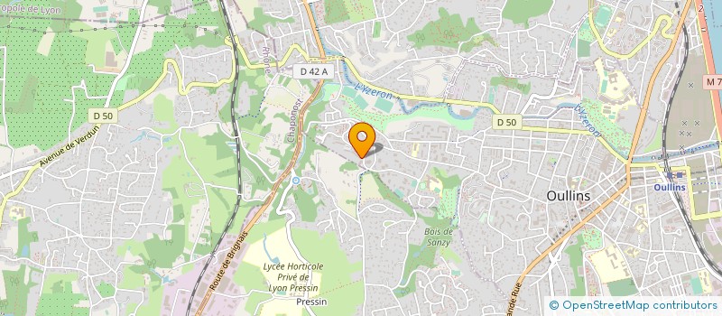 localisation de l'entreprise SARL CLEVER'NET  OULLINS-PIERRE-BENITE