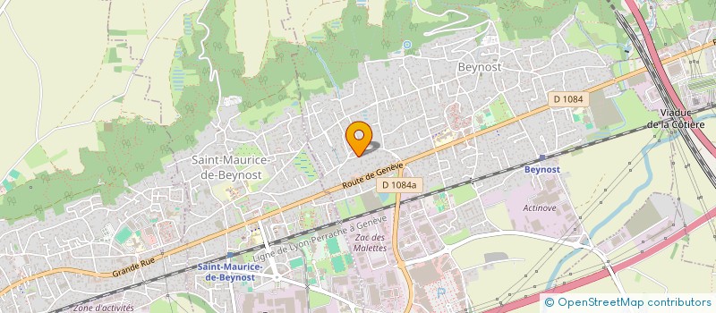 localisation de l'entreprise SARL CLF à BEYNOST