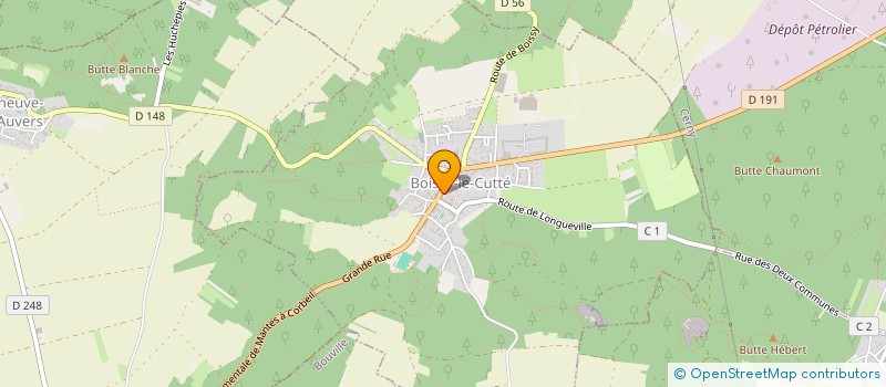 localisation de l'entreprise SARL CLIC - IMMO  ORVEAU