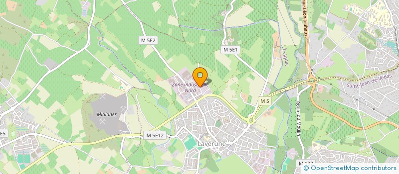 localisation de l'entreprise SARL CLIM AIR ELEC à LAVERUNE