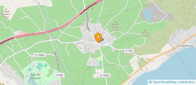 localisation de l'entreprise SARL CLIM ELEC LR  LOUPIAN