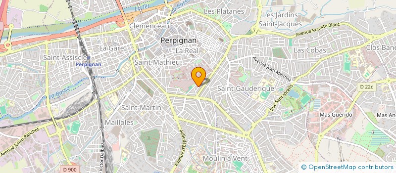localisation de l'entreprise SARL CLIM SUD à PERPIGNAN