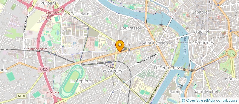 localisation de l'entreprise SARL CLIMATECHNIC à TOULOUSE