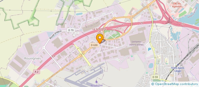 localisation de l'entreprise SARL CLIMAUTO ZYBURA  PROUVY