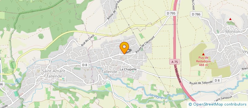 localisation de l'entreprise SARL CLIMB  TALLENDE