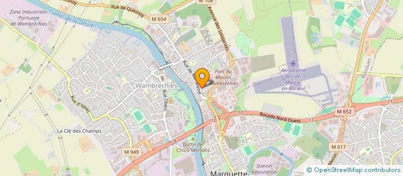 localisation de l'entreprise SARL CLIMREVERS à WAMBRECHIES