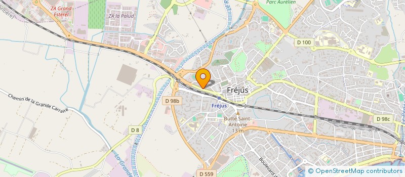 localisation de l'entreprise SARL CLIMSONIC à FREJUS