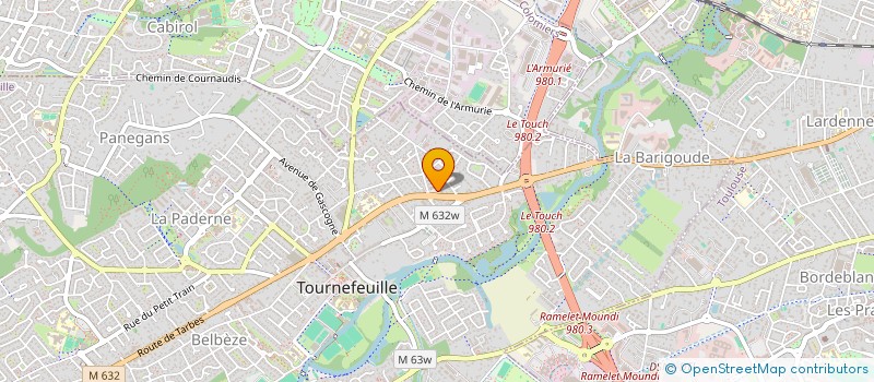 localisation de l'entreprise SARL CLIN D'OEIL D'ORIENT à TOURNEFEUILLE