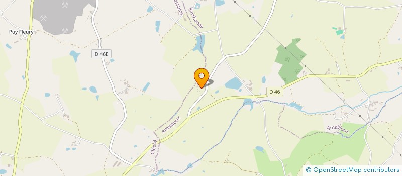 localisation de l'entreprise SARL CLINEA  AMAILLOUX