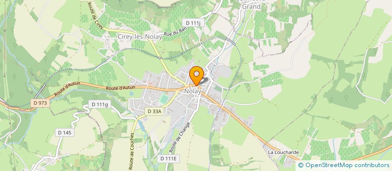 localisation de l'entreprise SARL CLIP VIDEO  NOLAY