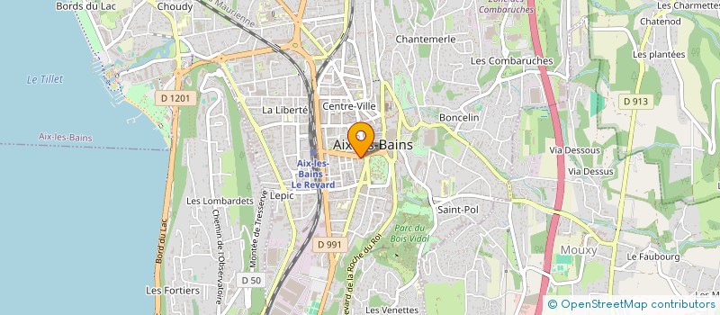 localisation de l'entreprise SARL CLM & PLM à AIX-LES-BAINS