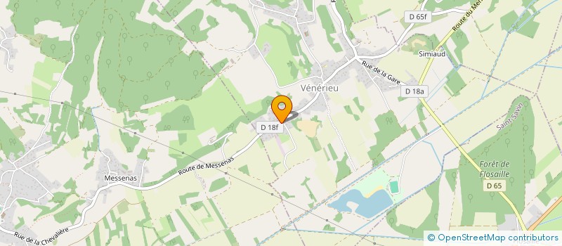 localisation de l'entreprise SARL CLM2  VENERIEU