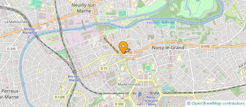 localisation de l'entreprise SARL CLMC à NOISY-LE-GRAND