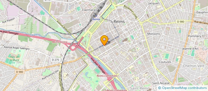 localisation de l'entreprise SARL CLO'VIA à REIMS