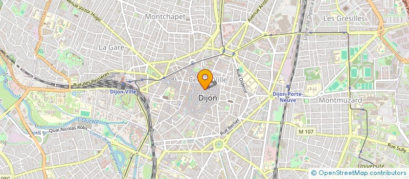 localisation de l'entreprise SARL CLOA à DIJON