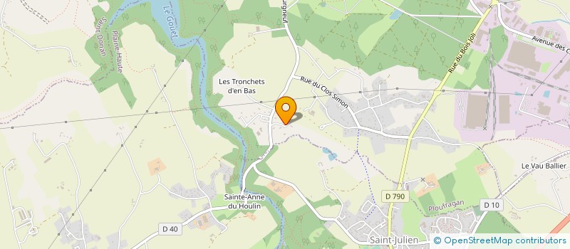 localisation de l'entreprise SARL CLOAREC à TREMUSON