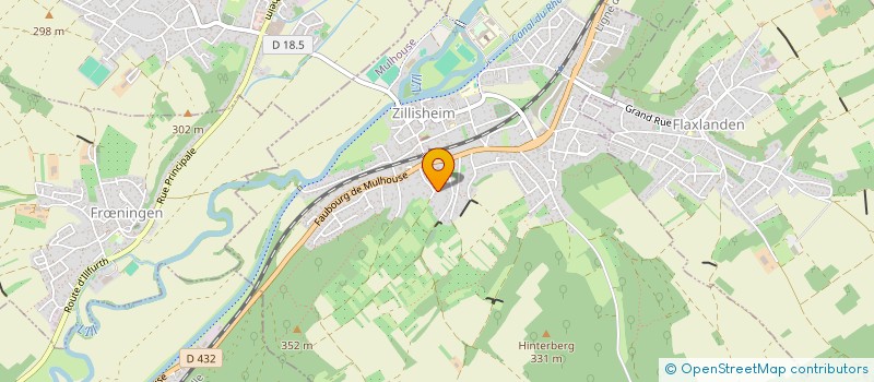 localisation de l'entreprise SARL CLOMAX PARTICIPATIONS  RIEDISHEIM