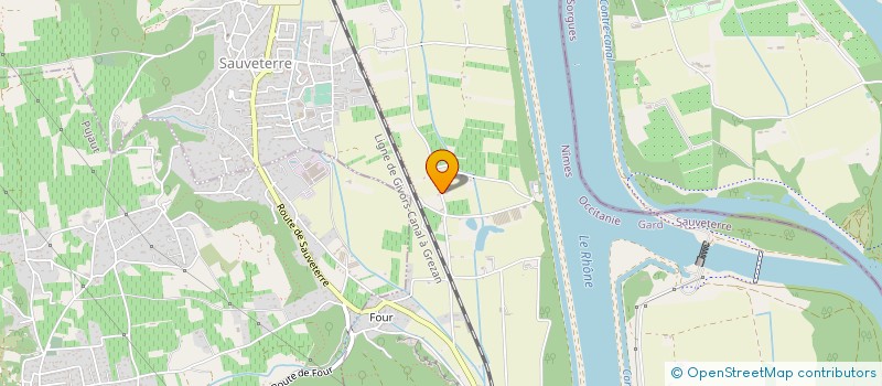 localisation de l'entreprise SARL CLOS MEJEAN DISTRIBUTION  SAUVETERRE