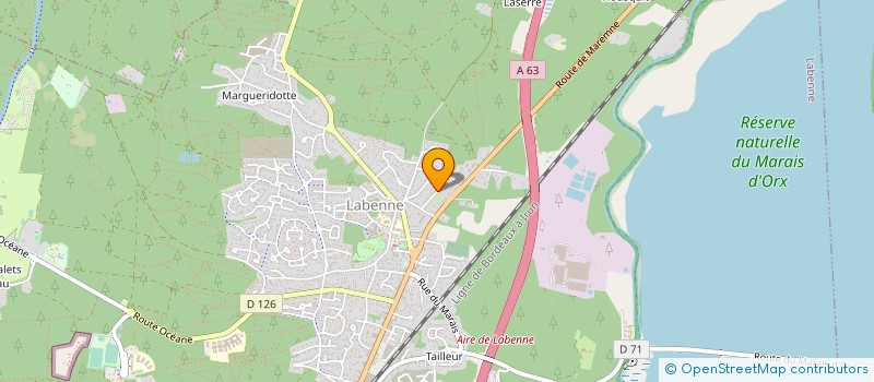 localisation de l'entreprise SARL CLOT LANDES à LABENNE