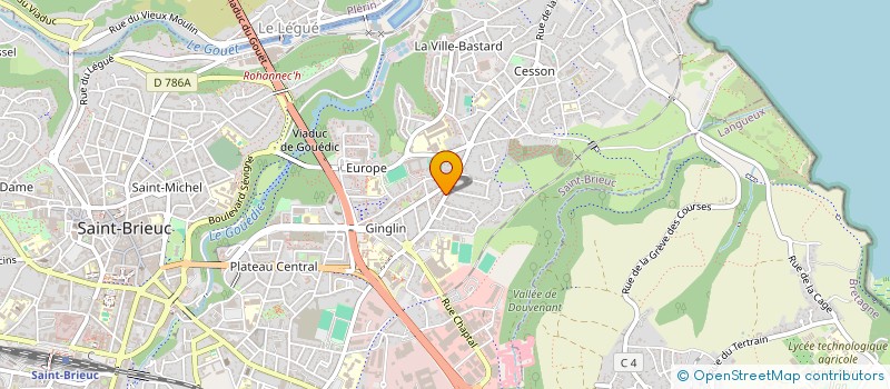 localisation de l'entreprise SARL CLOTEAUX à SAINT-BRIEUC