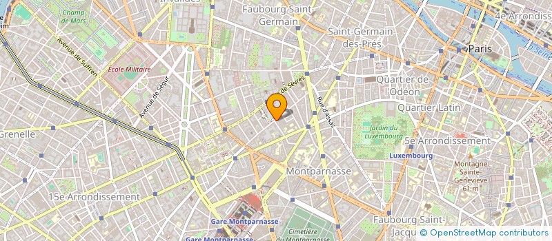 localisation de l'entreprise SARL CLOTILDE BUSCHINI  PARIS