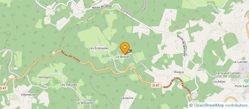 localisation de l'entreprise SARL CLOUP à SARLAT-LA-CANEDA
