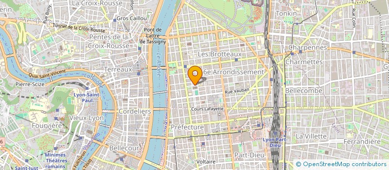 localisation de l'entreprise SARL CLR  LYON