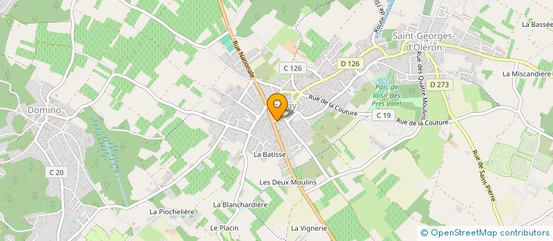 localisation de l'entreprise SARL CLUB à SAINT GEORGES D'OLERON