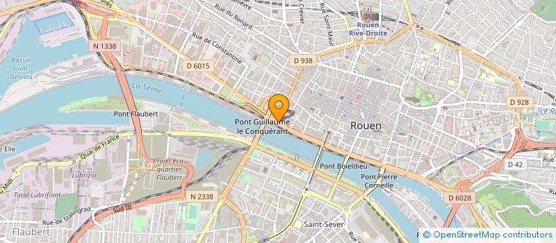 localisation de l'entreprise SARL CLUB LE CERCLE  ROUEN