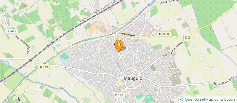 localisation de l'entreprise SARL CLUBD5  MAUGUIO