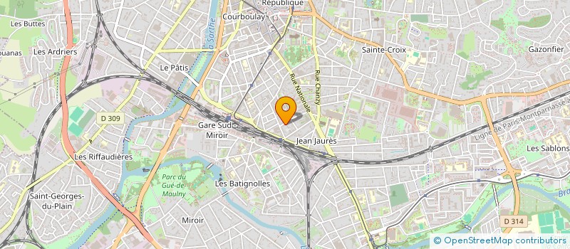 localisation de l'entreprise SARL CLYYK à LE MANS