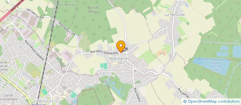 localisation de l'entreprise SARL CM ISOL à WAHAGNIES