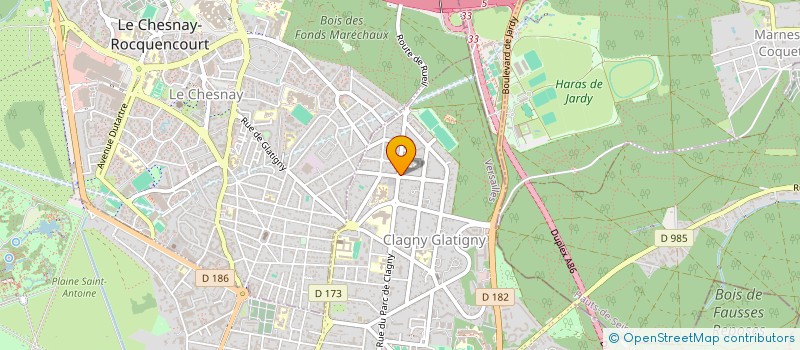 localisation de l'entreprise SARL CMA à VERSAILLES