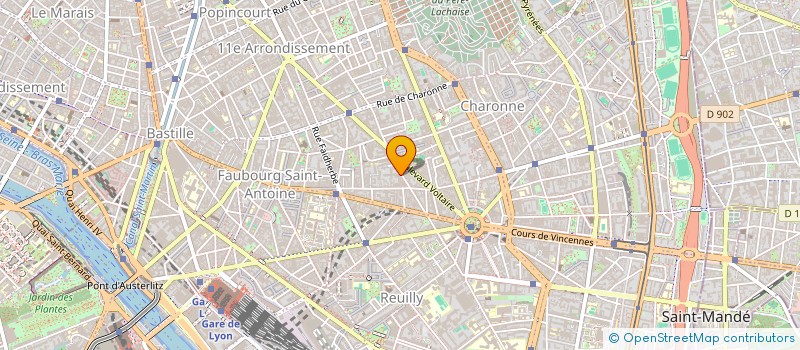 localisation de l'entreprise SARL CMB  PARIS