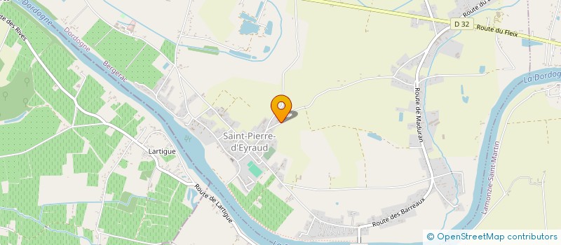 localisation de l'entreprise SARL CMC  SAINT PIERRE D'EYRAUD